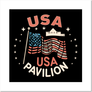 USA Pavilion Posters and Art